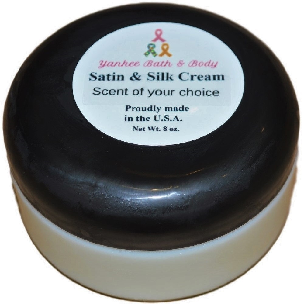 Baby Powder Satin and Silk Cream
