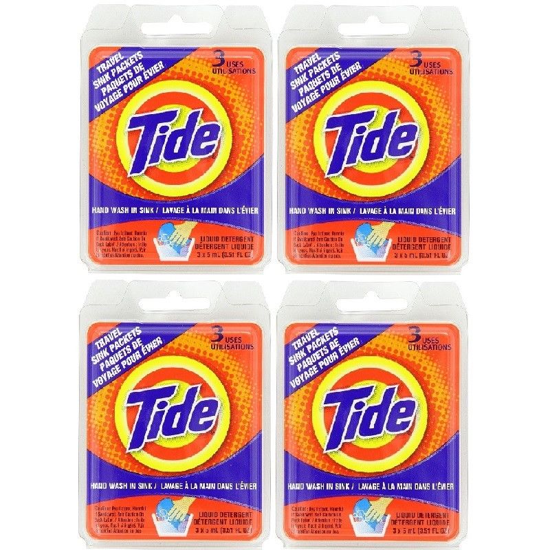 travel laundry sink packets